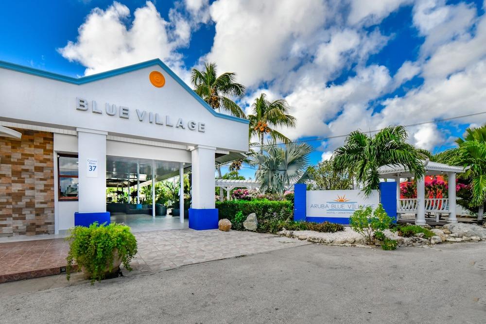 Aruba Blue Village Hotel And Apartments Palm Beach Exterior foto